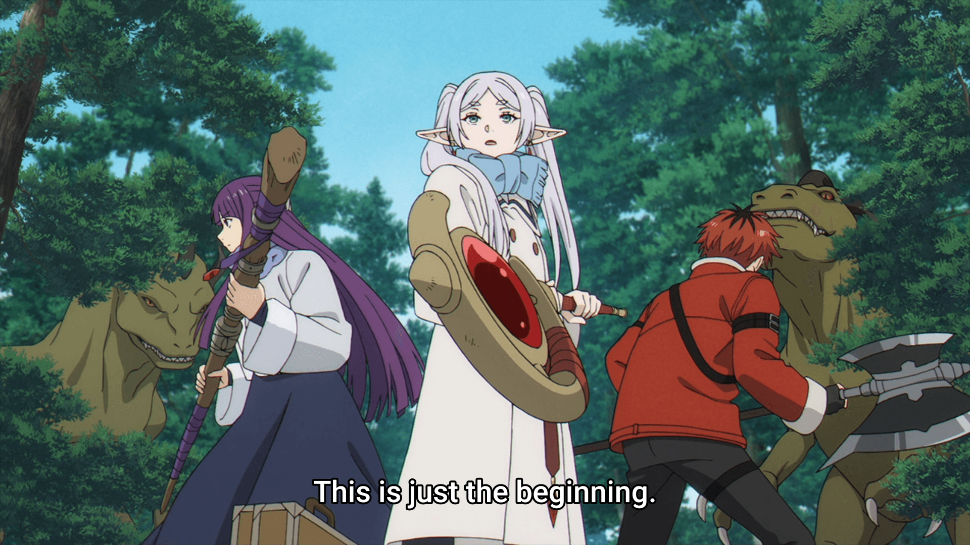 Frieren Battle Montages are amazing